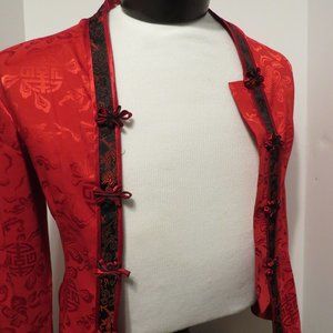 VTG Women's silk shirt sz M - 327